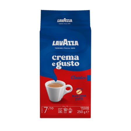 Lavazza mleta kava Crema e Gusto, vakum, 250g