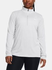 Under Armour Pulover Tech Textured 1/2 Zip-GRY L