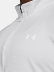 Under Armour Pulover Tech Textured 1/2 Zip-GRY L