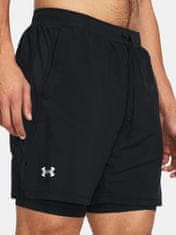 Under Armour Kratke Hlače UA LAUNCH 7'' 2-IN-1 SHORTS-BLK XXXL