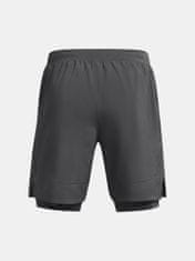 Under Armour Kratke Hlače UA LAUNCH 7'' 2-IN-1 SHORTS-GRY L