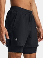 Under Armour Kratke Hlače UA LAUNCH 5'' 2-IN-1 SHORTS-BLK XXXL