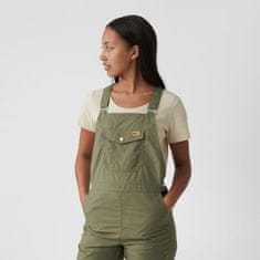 Fjällräven Vardag Dungaree Trousers W, zelena, s