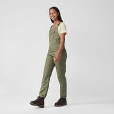 Fjällräven Vardag Dungaree Trousers W, zelena, s