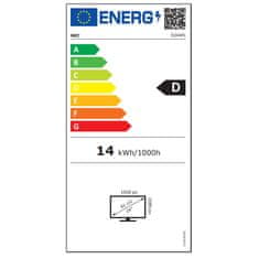 NEC MultiSync E244FL monitor, 60cm, USB-C/LAN, FHD, VA, TFT, W-LED, LCD, črn (60005866)