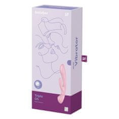 Satisfyer Vibrator Satisfyer Triple Oh, roza