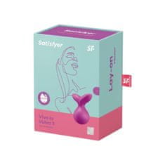 Satisfyer Stimulator klitorisa Satisfyer Viva La Vulva 3, vijoličen