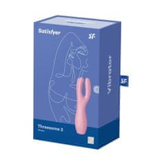 Satisfyer Stimulator klitorisa Satisfyer Threesome 3, roza