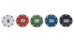 Kruzzel Texas Holdem poker set 200 žetonov