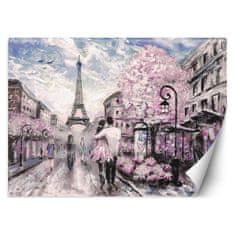 shumee Stenska poslikava Sprehod skozi Pariz poslikana - 150x105