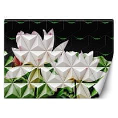 shumee Stenska poslikava, Geometrični lotosov cvet - 100x70
