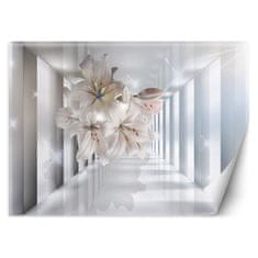 shumee Stenska poslikava za sobo Rože v 3D tunelu - 150x105