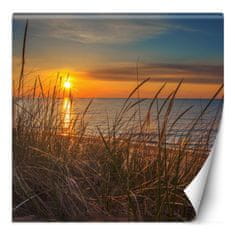 shumee Stenska poslikava, Sončni zahod nad morjem - 100x100