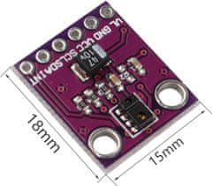 YUNIQUE GREEN-CLEAN APDS-9930 Modul senzorja bližine in svetlobe okolice z vmesnikom I2C in IR LED združljivim za Arduino