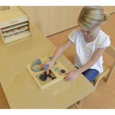 Masterkidz Fun Kompas Montessori Magnetna izobraževalna tabla
