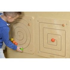 Masterkidz Montessori Spiralni labirint Drsna deska