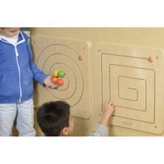 Masterkidz Montessori Spiralni labirint Drsna deska