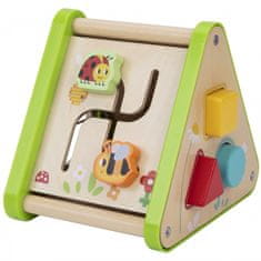 Tooky Toy Zabojček za igrače XXL Montessori izobraževalni 6v1 senzorični 19-24 mesecev