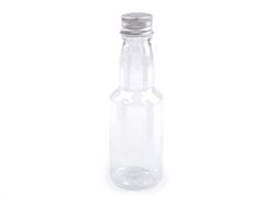 Plastična steklenica z vijačnim pokrovčkom - prozorna