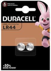 Duracell alkalna gumbna baterija LR44 2 kosa