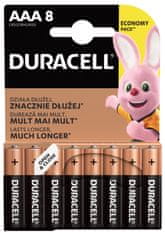 Duracell Alkalne baterije Basic 8 kosov (AAA)