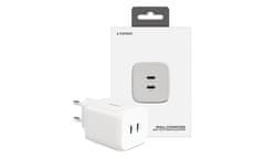 2-Power Polnilec USB z dvema močema PD 65W GaN 2 x USB-C