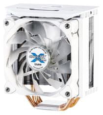 Zalman Zalmanov procesorski hladilnik CNPS10X OPTIMA II / 120 mm ventilator RGB / toplotna cev / PWM / višina 160 mm / za AMD in Intel / bel