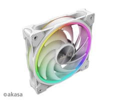 Akasa ventilator - 12 cm - SOHO AR argb bela