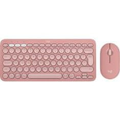 Logitech Set Pebble 2 Combo rose