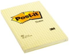 Post-It Zapiski Super Sticky - 102 x 152 mm, svetlo rumeni, kvadratni