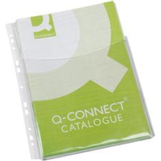 Q-Connect Evro ovitki za kataloge -A4, PVC, 180 mikrometrov, 5 kosov