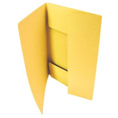 HIT Papirnate mape z zavihki Office - A4, rumene barve, 50 kosov