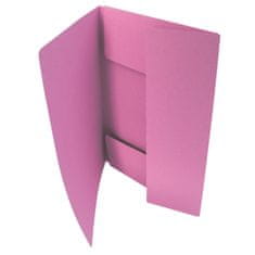 HIT Papirnate mape z zavihki Office - A4, roza, 50 kosov