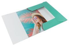 Esselte Colour'Breeze - A4, karton, zelen, 1 kos