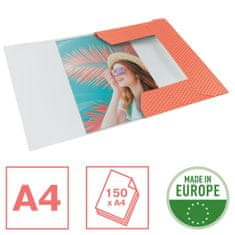 Esselte Colour'Breeze - A4, karton, koralna barva, 1 kos