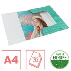 Esselte Colour'Breeze - A4, karton, zelen, 1 kos