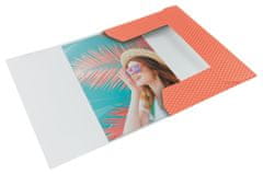 Esselte Colour'Breeze - A4, karton, koralna barva, 1 kos