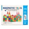 Magnetni sestav za otroke set 88 kosov - Magnetic Tiles