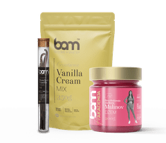 BAM Paket Vanilijeva torta z malinami