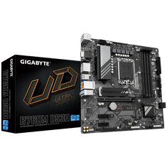 Gigabyte B760M DS3H, DDR5, SATA3, USB3.2Gen2, DP, LGA1700 mATX