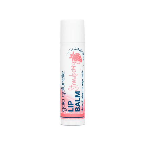 Gaia Naturelle Naravni balzam za ustnice - Lip Balm Strawberry