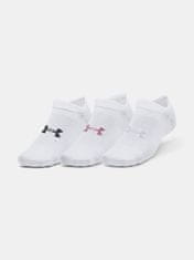 Under Armour Nogavice UA Essential No Show 3pk-WHT S