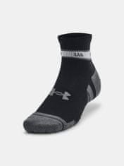 Under Armour Nogavice UA Perf Tech Nvlty 3pk Qtr-BLK S