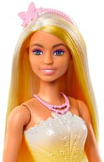 Mattel Barbie HRR07 pravljična princesa, rumena