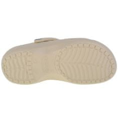 Crocs Cokle bež 38 EU Classic Platform Clog