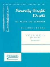 78 DUETS FOR FLUTE & CLARINET VOL II