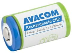 Avacom Baterija za polnjenje fotografij CR2 3V 200mAh 0,6Wh