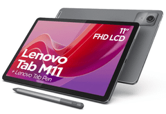 Lenovo Tab M11 tablični računalnik, WUXGA, 4GB/128GB (ZADA0217GR)