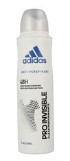 Adidas Pro Invisible dezodorant v spreju, 150 ml