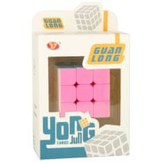 WOWO Puzzle Cube 3x3 - neonska logična igra, 5,65 cm